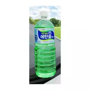 (세차용품) 식물성발효 정제수 순에탄올 워셔액 1.8L