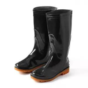 작업용 고무장화 남성용 롱작업장화 검정 260mm