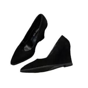 여친 하이힐 구두 웨지힐 사계절 펌프스 빅사이즈 스틸레토 힐 유니크한 SPO마켓5