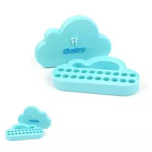 아기치아 배냇머리 이빨 유치보관함 블루 케이스 돌선물