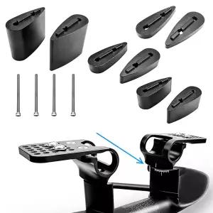 호환  에어로 바용 TT 핸들 바 스페이서 용 자전거 카본 5102040mm 라이저 스페이서 익스텐더 자전거 사이