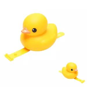 뮤 1P 조명 어디든 스쿼키 오리 톨로인형 유아 설치가능 라이트업덕 소리나는장난감