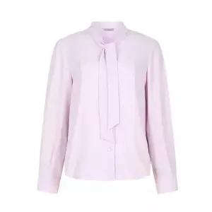 아날도바시니 타이 브이넥 블라우스(AX03BL01M)