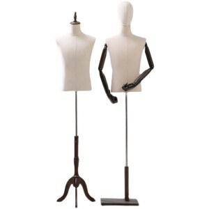 남성 마네킹 상반신 피노키오 사각판 의류매장 철제