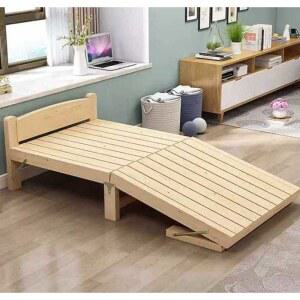 접이칙 침대프레임 나무 1인용 깔판 받침대 기숙사