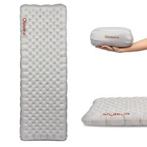 Olaterior 초경량 수면 패드 28온스, 7.2R 단열 팽창식 패드, 캠핑, 하이킹, 배낭여행, 풍선 가방을 든 등반용 경량 매트, 일반(70.9 23.6인치)