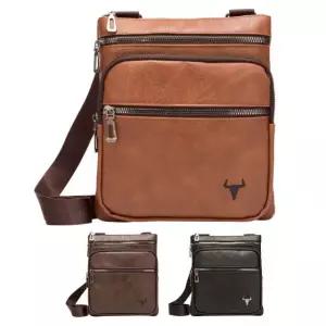 가벼운 남녀공용 발편한 심플 블루마운트 1726 크로스백 수납가방 안전한 MWFFKUNN