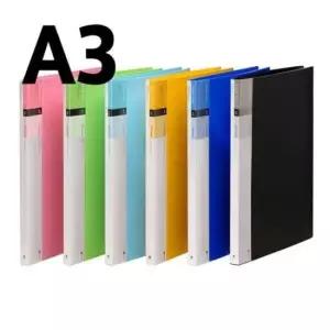 [문구/오피스] A3 청색 문화 인덱스클리어화일 F520-82