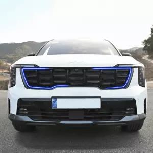 쏘렌토 MQ4 페이스리프트 튜닝 그릴 상단 방충망