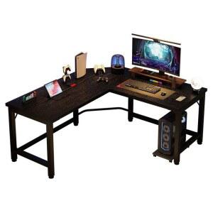 코너형 책상 ㄱ자책상 모서리 사무실 선반 공간활용 데스크