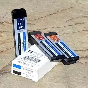 톰보 0.5mm 샤프심-모노그래프 MG STANDARD 1갑(5통)