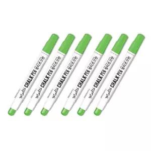 멀티초크펜 초록색 (12개입)/멀티펜/유리펜/워터초크 학교칠판 흑판