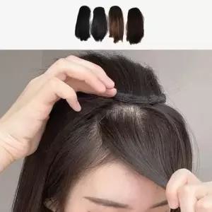 긴머리 웨이브 옆머리 헤어피스 여성 가발 부분가발 20cm