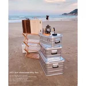 알루미늄 카고박스 캠핑박스 처량용 보관함 실버
