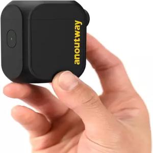 아웃웨이 충전식 자전거 펌프 AT1 압력 게이지 없음 미니 휴대용 타이어 슈레이더 및 프레스타 밸브용 MAX