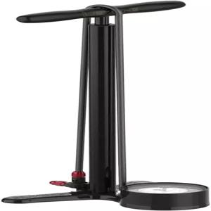 정확한 3.5인치 아날로그 게이지를 갖춘 LEZYNE 클래식 플로어 드라이브 3.5 고압 자전거 펌프 - 도로/트랙