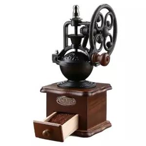 수동 커피그라인더 원두 분쇄기 커피 휠 핸드드라이버 그라인더 가정용 휴