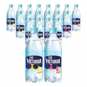 빅토리아 500ml 레몬 + 복숭아 혼합 20개