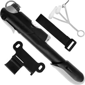 압력 게이지가 있는 미니 자전거 펌프 112g 로드 MTB 타이어 볼/풍선 인플레이터 프레스타 및 슈레이더