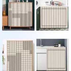 가림막 찍찍이 가리개 커튼 바란스 70x90cm