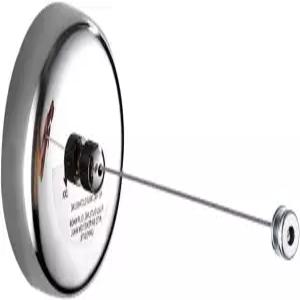 조절 가능한 스테인리스 스틸 로프 스트링 호텔 스타일 헤비 듀티 9.2피트 광택 크롬 마감 라운드 BESY