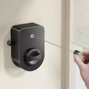 머스톤 리트랙터블 빨랫줄 실내 흔들림 없는 야외 의류 라인 헤비 듀티 건조 세탁 벽 장착 스테인리스 스틸