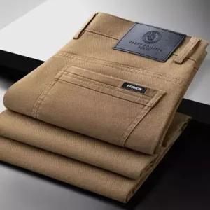 남성용 바지 캐주얼 데일리 면린넨 가을겨울 프리미엄 경량 스트레이트 스판 무다림 정장 다올4