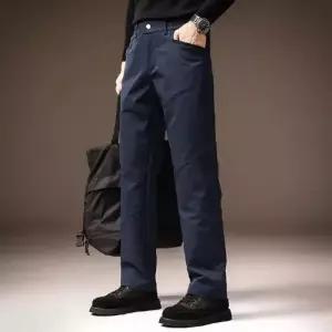 남친 바지 겨울 캐주얼 아웃도어 데일리 면린넨 스판 다올4