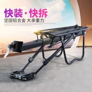 튼튼한 산악 자전거 랙 가방 선반 후면 거치대 수하물 스톡 스탠드 MTB 후방 사이클링 블랙