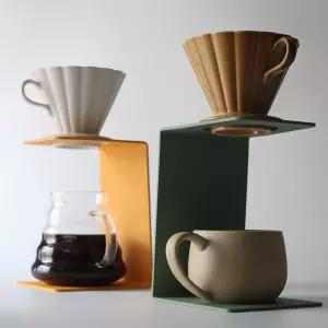 커피 드리퍼 받침대 홀더 추출기 블랙 거치대