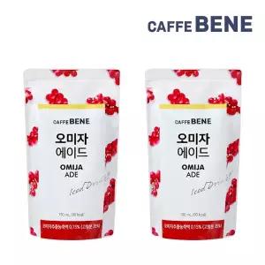 갤러리아 [카페베네] 오미자에이드 파우치 (190ml x 10팩) x 2박스