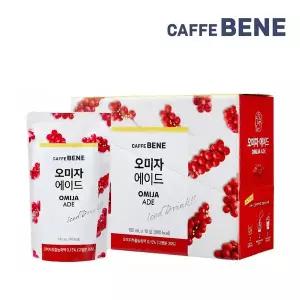 갤러리아 [카페베네] 오미자에이드 파우치 (190ml x 10팩)