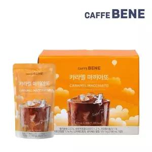 갤러리아 [카페베네] 카라멜마끼아또 파우치 (190ml x 10팩)