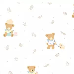 인테리어 포인트 벽지 데코 시트지 베어 50 X 250CM