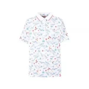 크로커다일 레이디불가리 전판프린트 카라 티셔츠 CLEMTS211