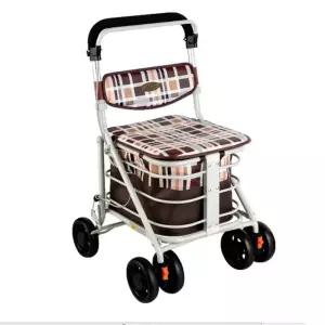 접이식보행 고령자 용 유모차 실버카 경량 보행기 할머니