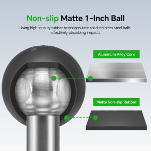 FANAUE 1 인치 볼 어댑터 알루미늄 합금 25/20/17mm 다이아몬드 베이스 RAM 마운트 암과 호환되는 사각형