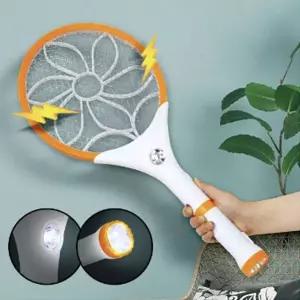 전자모기채 전기모기채 전기파리채 충전식 미니