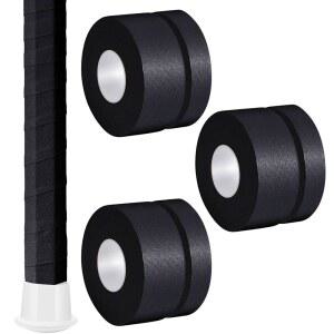 젬스크림 30피트 라크로스 스틱 테이프 1인치 1/2인치 프리컷 면 땀 흡수 배트 그립 야구 배트용