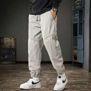 바지 남자 캐주얼 트렌디 카모플라쥬 아이템 빅사이즈 조거 카고 HT4