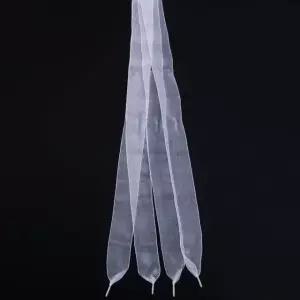 쉬폰 화이트 리본 신발끈 130CM TWFFNZB3