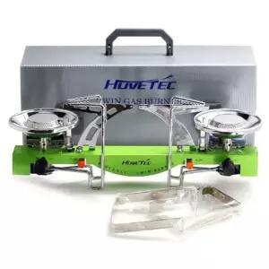 휴브텍 가스레인지 캠핑 휴대용 가스렌지 버너 2구 휴대용가스버너