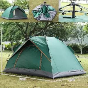 2~3인용 아우터 원터치 텐트 그린 오토텐트