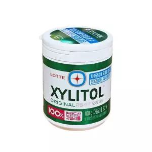 롯데 자톨 용기 오리지날 100g 1개 츄잉 껌 간식 자톨껌