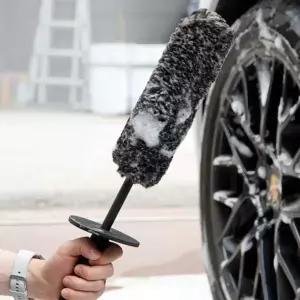 [셀러에이드]배기통 자동차 타이어 세차 브러쉬 타이어브러쉬 휠브