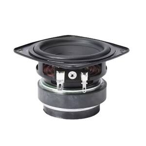 1Pcs 3 인치 80 mm 풀 레인지 스피커 Boombox 용 Hifi 음악 홈 시어터 4 Ohm 25W 이중 자기 오디오