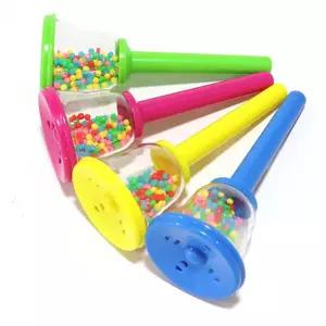 4개월 아기 놀이필수품 감각발달 마라카스 재가센터 어린이집 연주 장난감 성취감