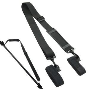 코스모스 낚싯대 캐리어 스트랩 - 플라이 낚시, 캐스팅 로드 및 스피닝 로드를 위한 조절 가능한 슬링 숄더 홀더, 블랙