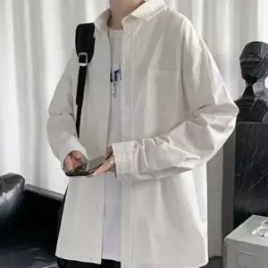 [모로엠]남성 간절기 캐주얼 오피스 긴팔 셔츠 ON-SHA-QWFN3AUN