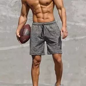 [모로엠]남성 허리밴딩 트레이닝 헬스 반바지 ON-PTH-QWFN0ZR1